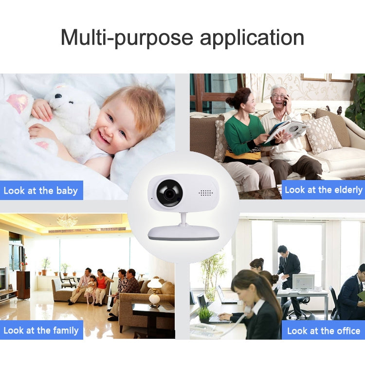 WLSES GC60 720P Wireless Surveillance Camera Baby Monitor, EU Plug, GC60