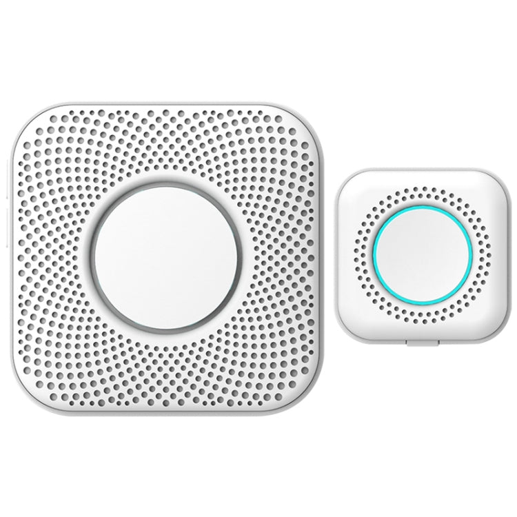 PJ-16 Intelligent Wireless Doorbell with 8-level Volume Adjustable & 36 Ringtones, EU Plug