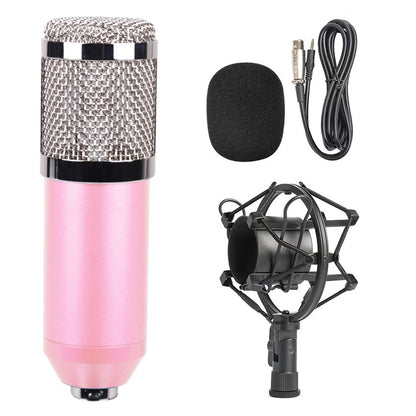 Compatible with PC / Mac for Live Broadcast Show, KTV, etc., BM800 White, BM800 Black, BM800 Pink, BM800 Blue, BM800 Red