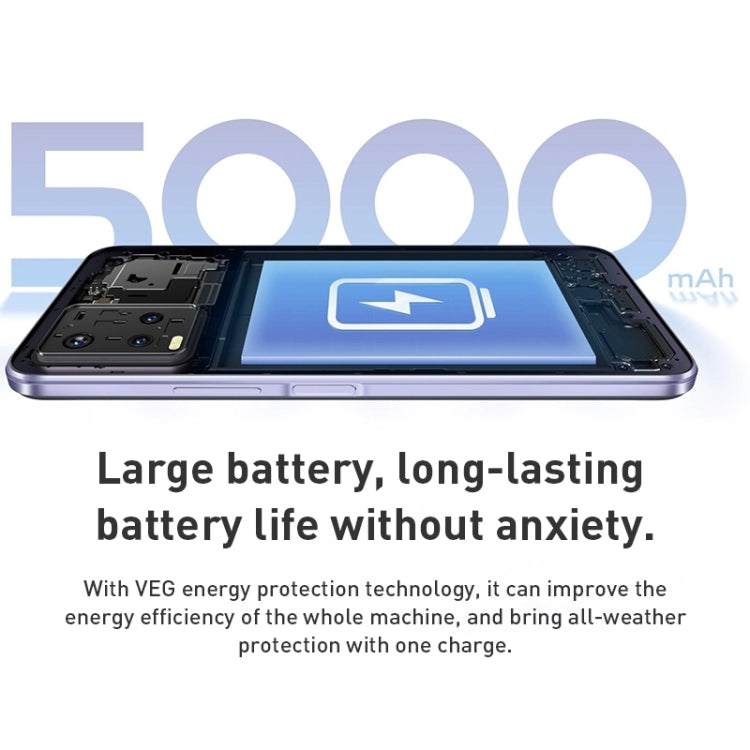 Dual Back Cameras, Side Fingerprint Identification, 5000mAh Battery, 6.51 inch Android 11.0 OriginOS 1.0 Snapdragon 680 Octa Core up to 2.4GHz, OTG, Network: 4G, 8GB+128GB
