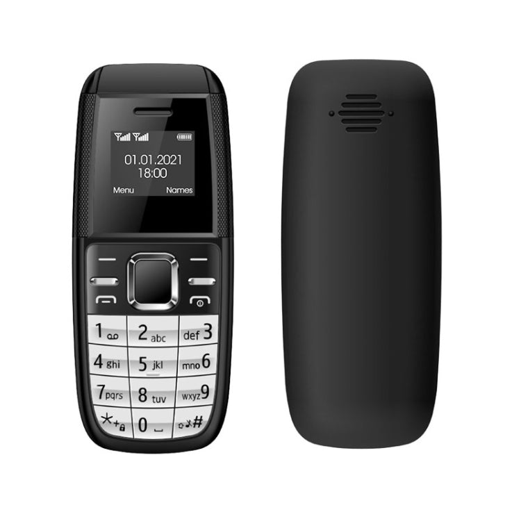 0.66 inch, MT6261D, 21 Keys, Bluetooth, MP3 Music, Dual SIM, Network: 2G