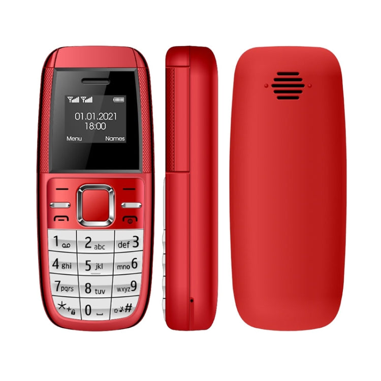 0.66 inch, MT6261D, 21 Keys, Bluetooth, MP3 Music, Dual SIM, Network: 2G