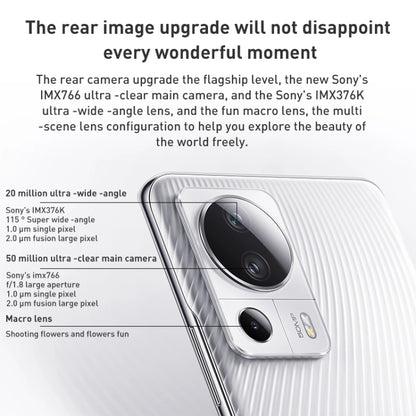 Triple Back Cameras + Dual Front Cameras, In-screen Fingerprint Identification, 4500mAh Battery, 6.55 inch MIUI 13 / Android 12 Snapdragon 7 Octa Core 4nm up to 2.4GHz, Network: 5G, NFC, 8GB+256GB