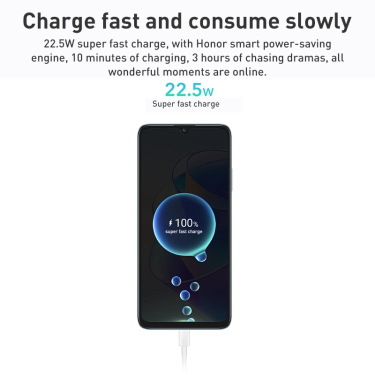 Dual Back Cameras, Side Fingerprint Identification, 6000mAh Battery, 6.74 inch Magic UI 6.1 (Android 12) MediaTek Dimensity 700 Octa Core up to 2.2GHz, Network: 5G, Not Support Google Play, 8GB+256GB