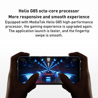5000mAh Battery, Face Identification, 6.71 inch MIUI 13 MediaTek Helio G85 Octa Core up to 2.0GHz, Network: 4G, Dual SIM, Not Support Google Play, 6GB+128GB