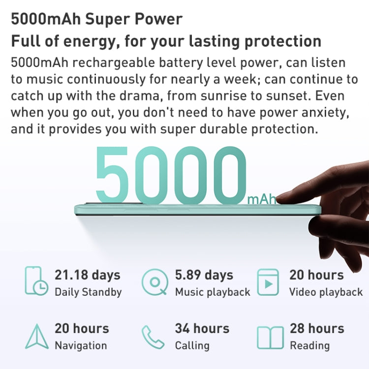 5000mAh Battery, Face Identification, 6.71 inch MIUI 13 MediaTek Helio G85 Octa Core up to 2.0GHz, Network: 4G, Dual SIM, Not Support Google Play, 6GB+128GB