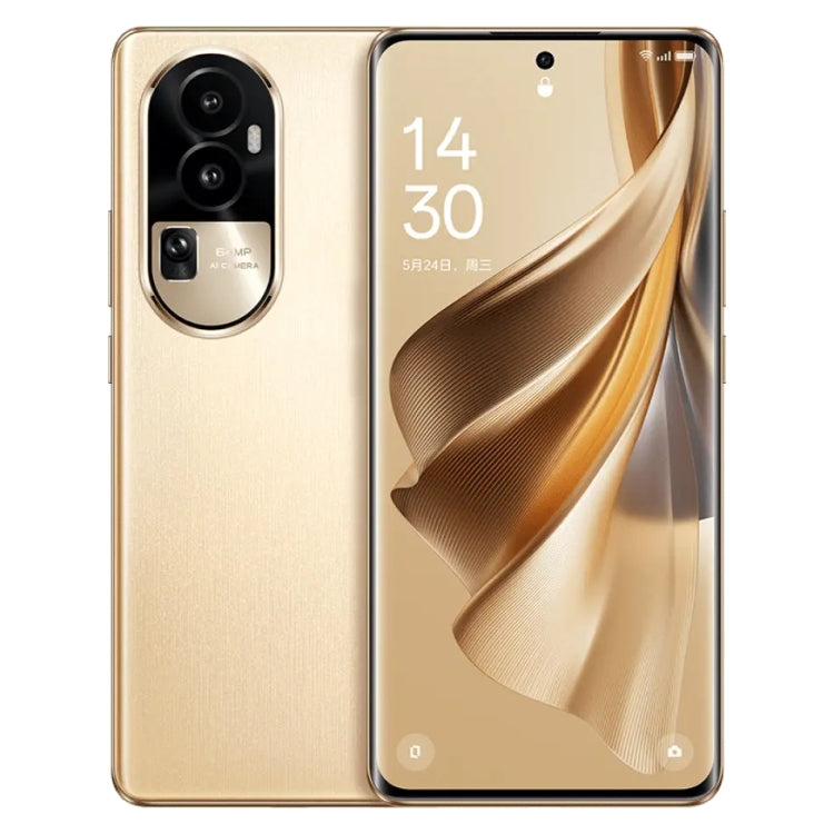 Triple Back Cameras, Screen Fingerprint Identification, 6.7 inch ColorOS 13.1 / Android 13 Qualcomm Snapdragon 778G Octa Core up to 2.4GHz, Network: 5G, NFC, OTG, Reno10 5G, 8GB+256GB
