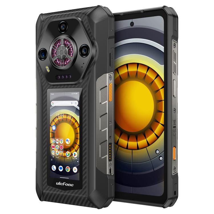 Ulefone Armor 30 Pro Rugged Phone, 16GB+512GB, Night Vision, 6.95 inch + 3.4 inch Dual Screen Android 14 MediaTek Dimensity 7300X Octa Core, Network: 5G, OTG, NFC