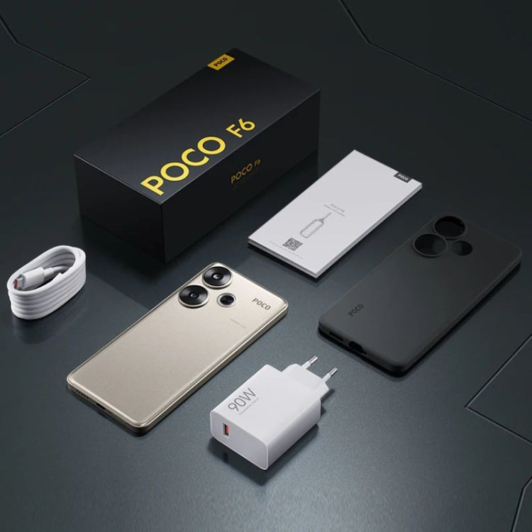 Xiaomi POCO F6 Global, 12GB+512GB, In-screen Fingerprint, 6.67 inch Xiaomi HyperOS Snapdragon 8s Gen 3 Octa Core 3.0GHz, NFC, Network: 5G, 12GB+512GB