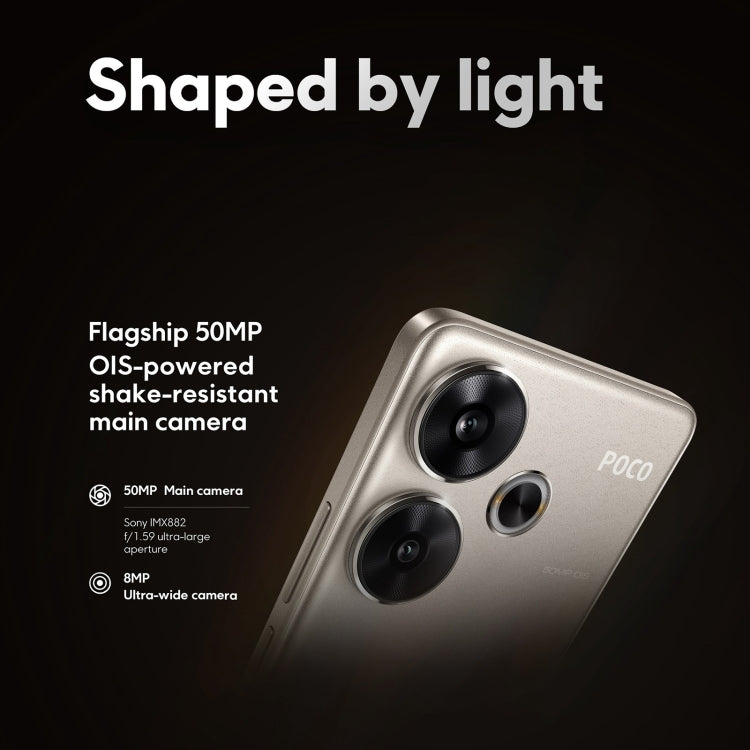 Xiaomi POCO F6 Global, 12GB+512GB, In-screen Fingerprint, 6.67 inch Xiaomi HyperOS Snapdragon 8s Gen 3 Octa Core 3.0GHz, NFC, Network: 5G, 12GB+512GB