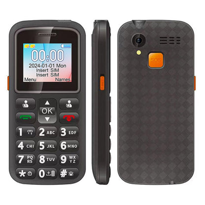 M220 Elder Mobile Phone, 1.77 inch, 800mAh Battery, Network: 2G, SOS, LED Flashlight, FM, EU Plug, EU Plug