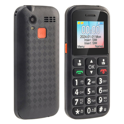 M220 Elder Mobile Phone, 1.77 inch, 800mAh Battery, Network: 2G, SOS, LED Flashlight, FM, EU Plug, EU Plug