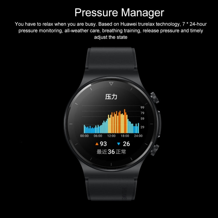 HUAWEI WATCH GT 2 Pro ECG Ver. Bluetooth Fitness Tracker Smart Watch 46mm Wristband, Kirin A1 Chip, Support GPS / ECG Monitoring, ECG Ver.