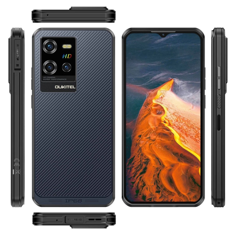 Oukitel WP50 5G Rugged Phone, 4GB+256GB, 6.6 inch Android 14.0 MediaTek Dimensity 6100+ Octa-core 3.0GHz, NFC, OTG, Network: 5G
