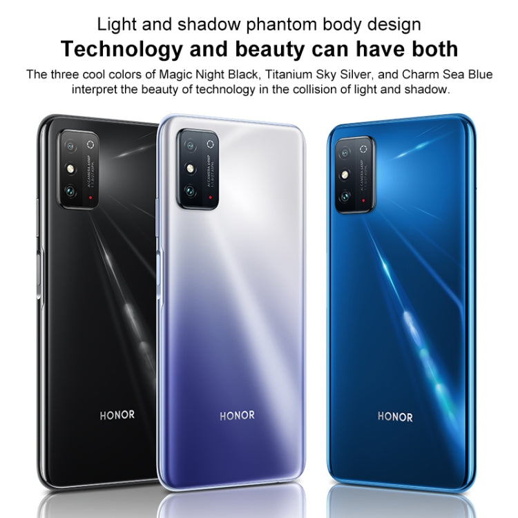 Dual Back Cameras, Side Fingerprint Identification, 5000mAh Battery, 7.09 inch Magic UI 5.0 (Android R) Dimensity 900 Octa Core up to 2.4GHz, Network: 5G, NFC, Not Support Google Play, X30 Max 5G 8GB+256GB