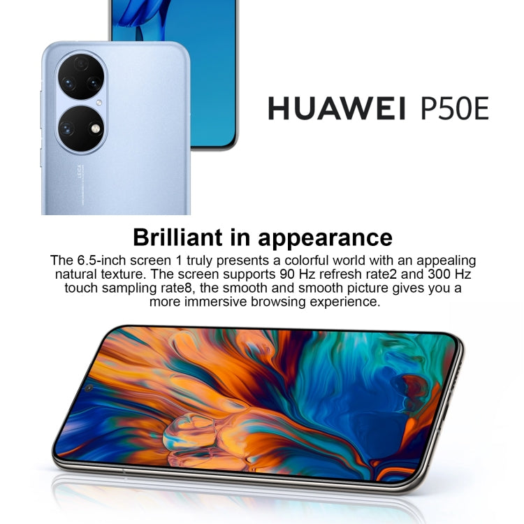 Triple Back Cameras, 4100mAh Battery, Screen Fingerprint Identification, 6.5 inch Snapdragon 778G 4G Octa Core up to 2.42GHz, Network: 4G, OTG, NFC, Not Support Google Play, P50E 4G 8GB+256GB