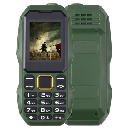 Waterproof Shockproof Dustproof, 5800mAh Battery, 1.8 inch, 21 Keys, LED Flashlight, Dual SIM