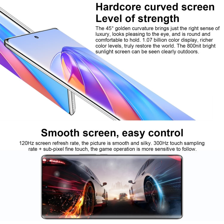 Dual Back Cameras, Screen Fingerprint Identification, 5100mAh Battery, 6.67 inch Magic UI 6.1 / Android 12 Snapdragon 695 Octa Core up to 2.2GHz, Network: 5G, OTG, Not Support Google Play, 12GB+256GB