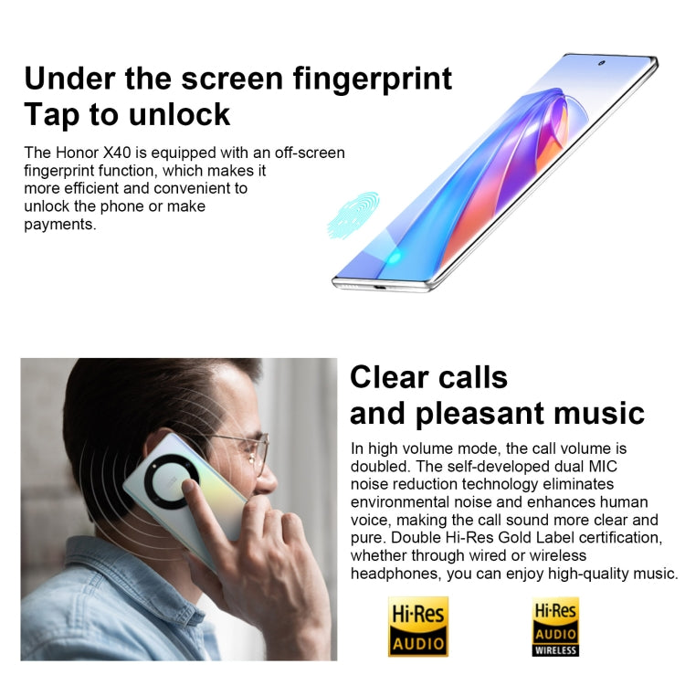 Dual Back Cameras, Screen Fingerprint Identification, 5100mAh Battery, 6.67 inch Magic UI 6.1 / Android 12 Snapdragon 695 Octa Core up to 2.2GHz, Network: 5G, OTG, Not Support Google Play, 12GB+256GB