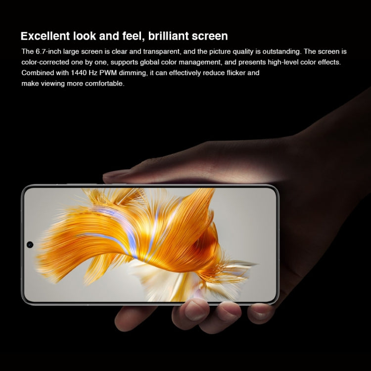 Dual Back Cameras, In-screen Fingerprint Identification, 6.7 inch HarmonyOS 3.0 Qualcomm Snapdragon 778G 4G Octa Core up to 2.42GHz, Network: 4G, OTG, NFC, Not Support Google Play, Mate 50E 256GB