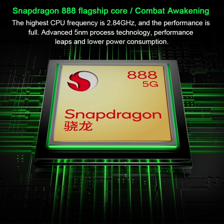 Triple Back Cameras, Side Fingerprint Identification, 4800mAh Battery, 6.81 inch Magic UI 6.1 / Android 12 Snapdragon 888 Octa Core up to 2.84GHz, Network: 5G, OTG, Not Support Google Play, 8GB+256GB
