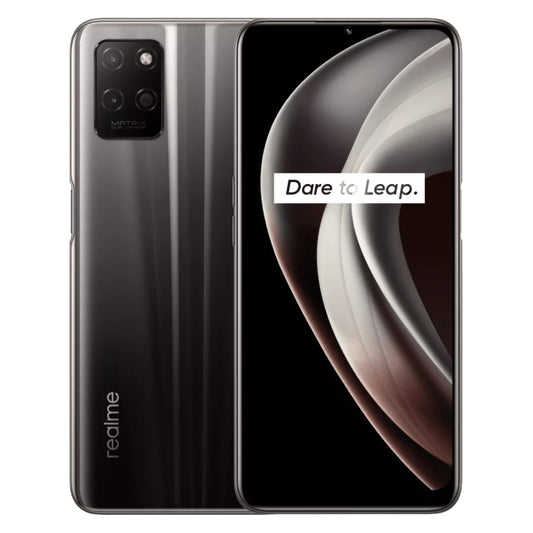 Dual Back Cameras, Side Fingerprint Identification, 5000mAh Battery, 6.5 inch Realme UI 2.0 / Android 11 MediaTek Dimensity 810 Octa Core up to 2.4GHz, Network: 5G, Support Google Play, 4GB+128GB