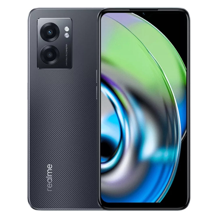 Dual Back Cameras, Side Fingerprint Identification, 5000mAh Battery, 6.58 inch Realme UI 3.0 / Android 12 MediaTek Dimensity 810 Octa Core up to 2.4GHz, Network: 5G, Support Google Play, 8GB+256GB