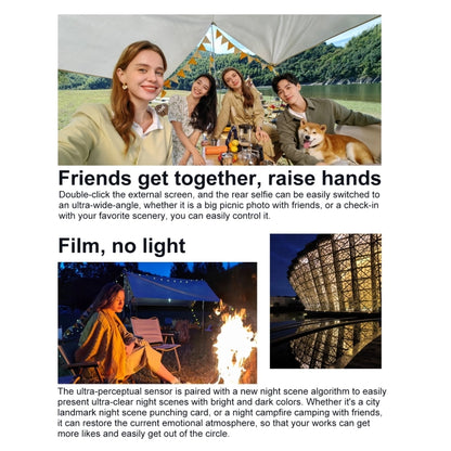 Dual Back Cameras, Side Fingerprint Identification, 6.9 inch + 1.04 inch HarmonyOS 3.0 Snapdragon 778G Octa Core up to 2.42GHz, Network: 4G, OTG, NFC, Not Support Google Play, 256GB Pink, 256GB Gold, 256GB Blue, 256GB Mint Green, 256GB Obsidian Black