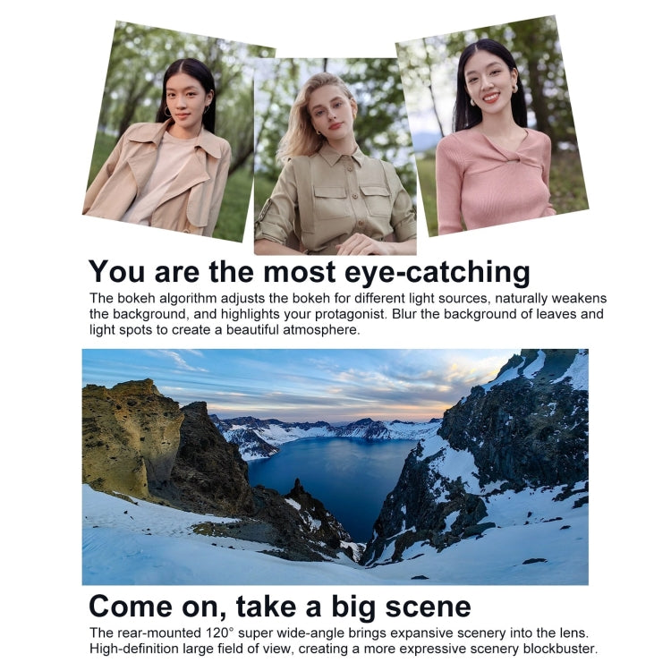 Dual Back Cameras, Side Fingerprint Identification, 6.9 inch + 1.04 inch HarmonyOS 3.0 Snapdragon 778G Octa Core up to 2.42GHz, Network: 4G, OTG, NFC, Not Support Google Play, 256GB Pink, 256GB Gold, 256GB Blue, 256GB Mint Green, 256GB Obsidian Black