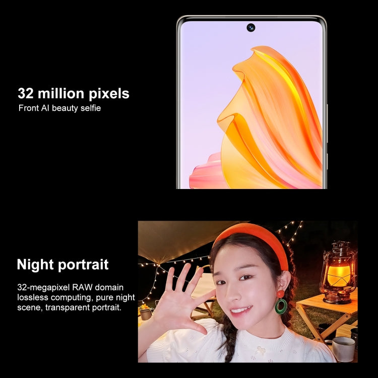 Triple Back Cameras, Screen Fingerprint Identification, 6.67 inch Magic OS 7.0 Android 12 Dimensity 900 MT6877 Octa Core up to 2.4GHz, Network: 5G, OTG, Not Support Google Play, 8GB+256GB