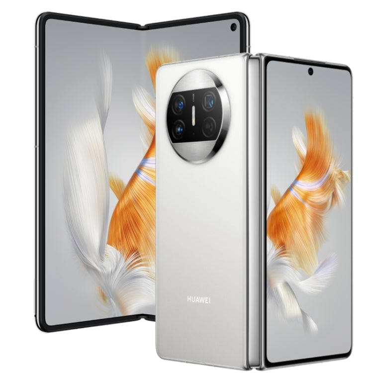 Triple Cameras, Face ID & Side Fingerprint Identification, 4800mAh Battery, 7.85 inch + 6.4 inch Screen, HarmonyOS 3.1 Snapdragon 8+ 4G Octa Core up to 3.2GHz, Network: 4G, OTG, NFC, Not Support Google Play, 512GB