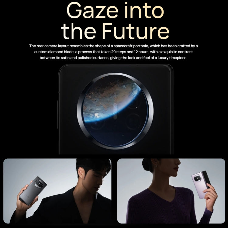 Triple Cameras, Face ID & Side Fingerprint Identification, 4800mAh Battery, 7.85 inch + 6.4 inch Screen, HarmonyOS 3.1 Snapdragon 8+ 4G Octa Core up to 3.2GHz, Network: 4G, OTG, NFC, Not Support Google Play, 512GB