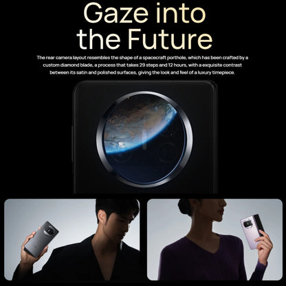 Triple Cameras, Face ID & Side Fingerprint Identification, 4800mAh Battery, 7.85 inch + 6.4 inch Screen, HarmonyOS 3.1 Snapdragon 8+ 4G Octa Core up to 3.2GHz, Network: 4G, OTG, NFC, Not Support Google Play, 512GB