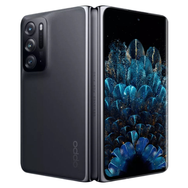 Triple Rear Cameras, Face ID & Side Fingerprint Identification, 7.1 inch + 5.49 inch Screen, ColorOS 12 Qualcomm Snapdragon 888 Octa Core up to 2.84Ghz, Support Google Play, 12GB+512GB