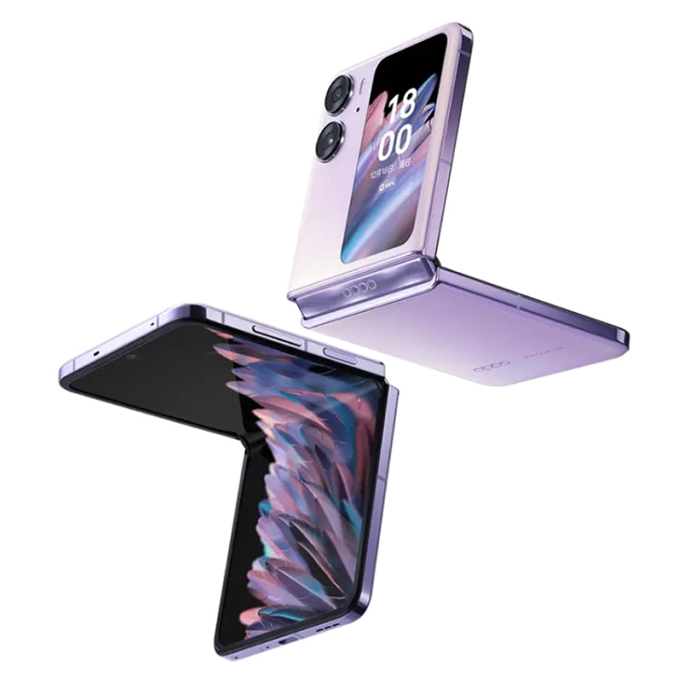Dual Rear Cameras, Face ID & Side Fingerprint Identification, 6.8 inch + 3.26 inch Screen, ColorOS 13 Dimensity 9000+ Octa Core up to 3.2GHz, Support Google Play, 16GB+512GB