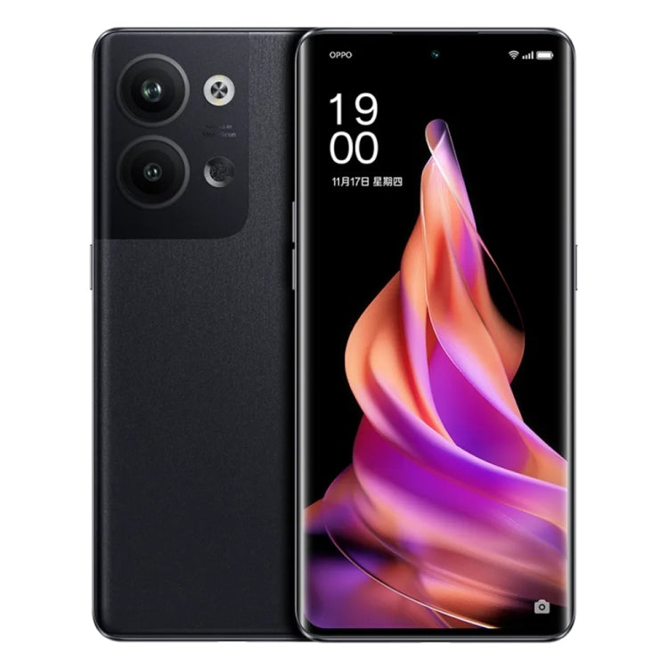 Dual Back Cameras, 6.7 inch ColorOS 13 / Android 13 Dimensity 8100-MAX Octa Core up to 2.85GHz, Network: 5G, Support Google Play, Reno9 Pro 16GB+512GB