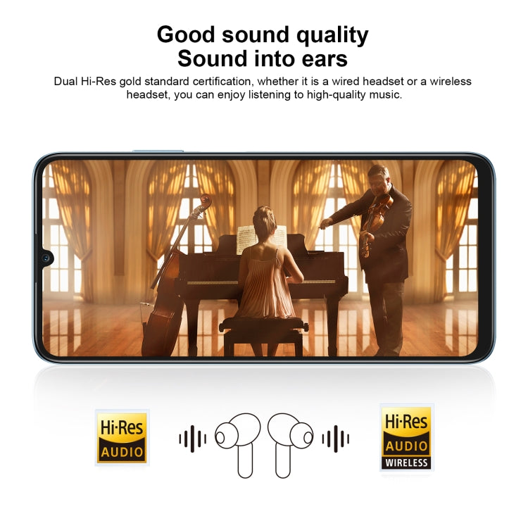 Dual Back Cameras, Side Fingerprint Identification, 6000mAh Battery, 6.74inch Magic UI 6.1 / Android 12  Dimensity 6020 Octa Core, Network: 5G, OTG, Not Support Google Play, 8GB+128GB