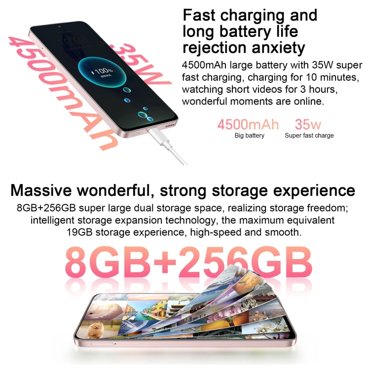 Dual Back Cameras, Side Fingerprint Identification, 4500mAh Battery, 6.7 inch MagicOS 7.1 / Android 13 Dimensity 6020 Octa Core up to 2.2GHz, Network: 5G, OTG, Not Support Google Play, 8GB+256GB
