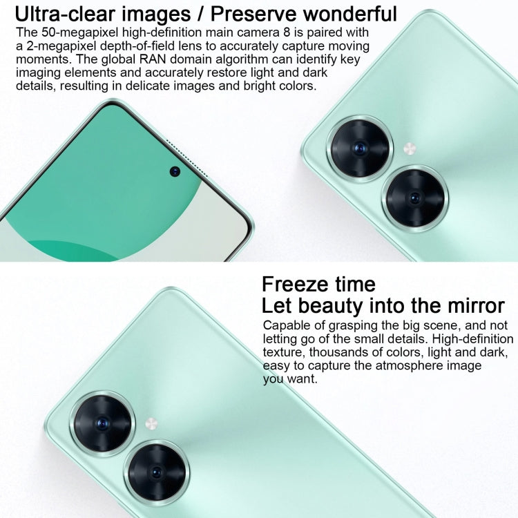 Dual Back Cameras, Side Fingerprint Identification, 5000mAh Battery, 6.8 inch HarmonyOS 3.0 Qualcomm Snapdragon 680 Octa Core, Network: 4G, OTG, Not Support Google Play, 256GB