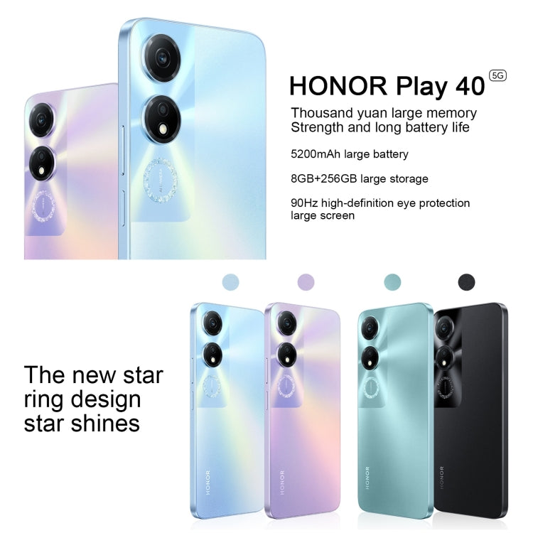Face ID & Side Fingerprint Identification, 5200mAh, 6.56 inch MagicOS 7.1 / Android 13 Qualcomm Snapdragon 480 Plus Octa Core up to 2.2GHz, Network: 5G, Not Support Google Play, 6GB+128GB