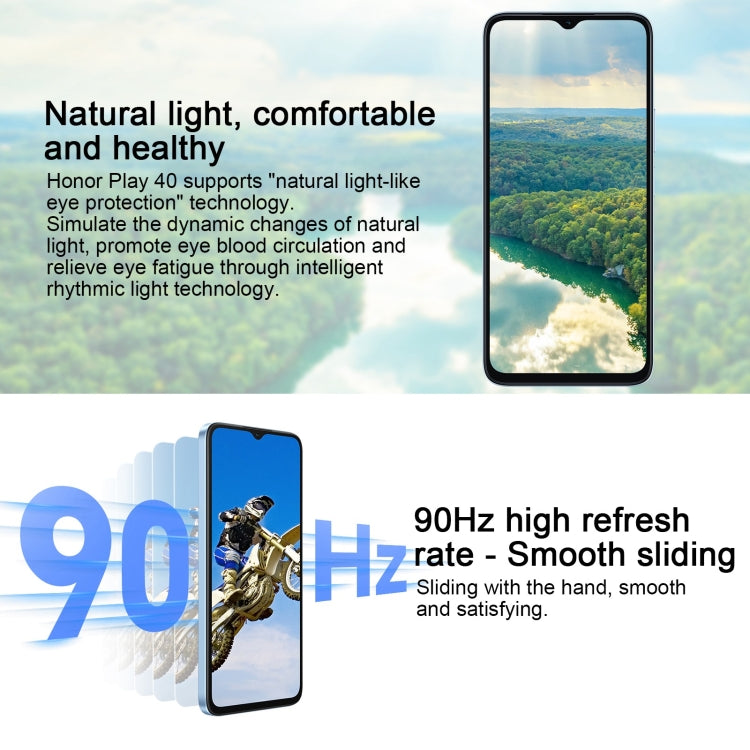 Face ID & Side Fingerprint Identification, 5200mAh, 6.56 inch MagicOS 7.1 / Android 13 Qualcomm Snapdragon 480 Plus Octa Core up to 2.2GHz, Network: 5G, Not Support Google Play, 6GB+128GB
