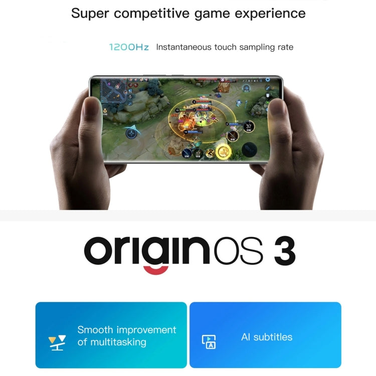 Triple Back Cameras, Srceen Fingerprint Identification, 4600mAh Battery, 6.78 inch Android 13 OriginOS 3 Qualcomm Snapdragon 870 Octa Core up to 3.2GHz, OTG, NFC, Network: 5G, 8GB+256GB