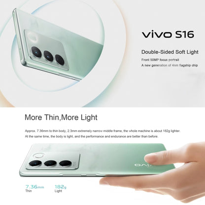 Triple Back Cameras, Srceen Fingerprint Identification, 4600mAh Battery, 6.78 inch Android 13 OriginOS 3 Qualcomm Snapdragon 870 Octa Core up to 3.2GHz, OTG, NFC, Network: 5G, 12GB+256GB