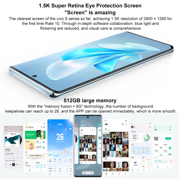 Dual Back Cameras, Screen Fingerprint Identification, 4600mAh Battery, 6.78 inch Android 13 OriginOS 3 Snapdragon 778G+ Octa Core up to 2.5GHz, OTG, NFC, Network: 5G, 12GB+512GB