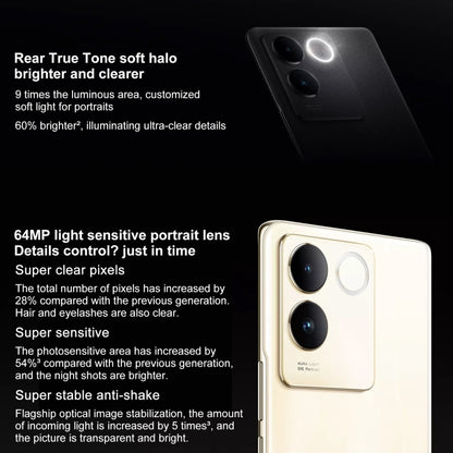 Dual Back Cameras, Srceen Fingerprint Identification, 4600mAh Battery, 6.78 inch Android 13 OriginOS 3 Dimensity 7200 Octa Core up to 2.8GHz, OTG, NFC, Network: 5G, 12GB+256GB