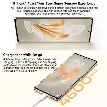 Dual Back Cameras, Srceen Fingerprint Identification, 4600mAh Battery, 6.78 inch Android 13 OriginOS 3 Dimensity 7200 Octa Core up to 2.8GHz, OTG, NFC, Network: 5G, 12GB+256GB