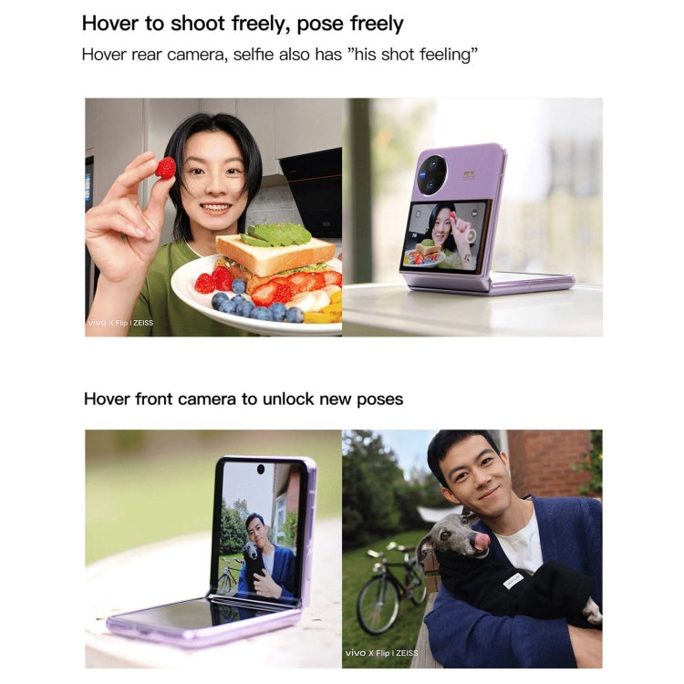 Dual Back Cameras, Side Fingerprint Identification, 4400mAh Battery, 6.74 inch + 3.0 inch Android 13.0 OriginOS 3 Qualcomm Snapdragon 8+ Gen1 Octa Core up to 3.0GHz, NFC, OTG, Network: 5G, 12GB+512GB