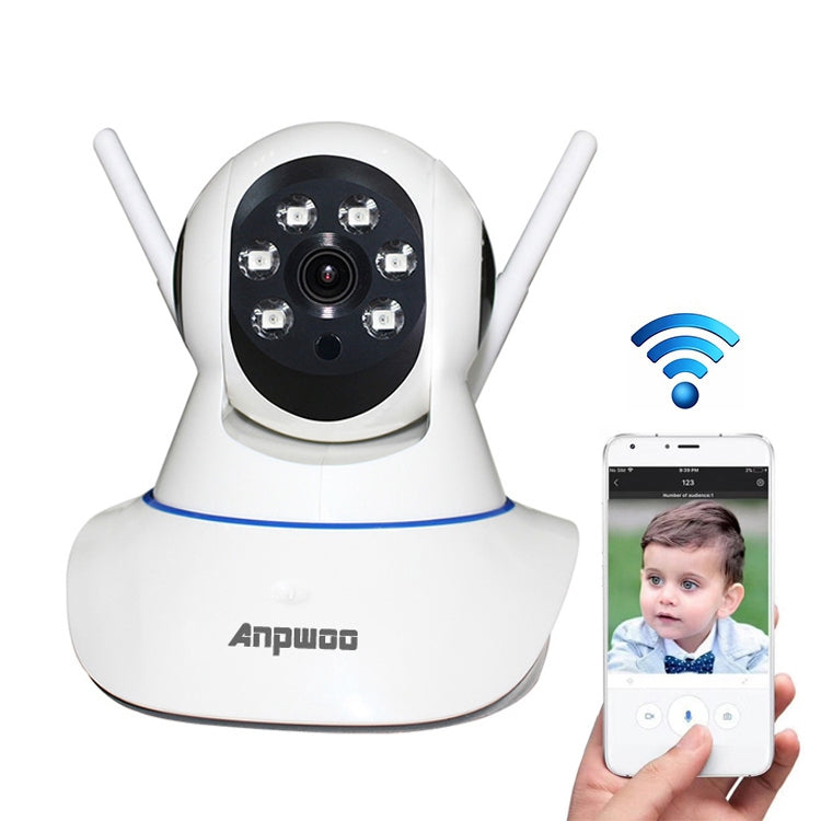 Anpwoo AP001 1.0MP 720P HD WiFi IP Camera, Support Motion Detection / Night Vision, AP001