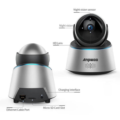 Anpwoo Astronaut 2.0MP 1080P 1/3 inch CMOS HD WiFi IP Camera, Support Motion Detection / Night Vision, Astronaut