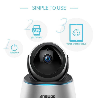 Anpwoo Astronaut 2.0MP 1080P 1/3 inch CMOS HD WiFi IP Camera, Support Motion Detection / Night Vision, Astronaut